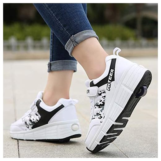 Rullskridskor Inline Skridskor Rullskor Utomhus Gymnastik Mode Sneakers För Barn Tjejer Unga Vuxna,A-39