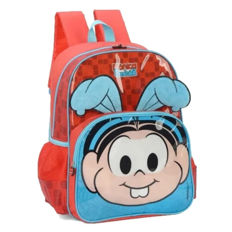 Mochila Infantil Turma Da Mônica Orelhas Sansão VM Original