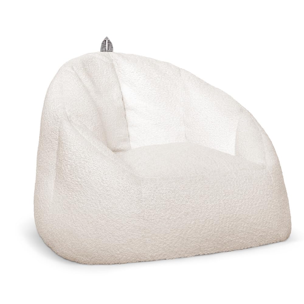 HAPPERS Puff Comfy Infantil | Sillón Suave y Cómodo para Niños y Niñas | Puff para Leer, Jugar o Ver la TV | Asiento Ligero para Dormitorio o Habitación Infantil