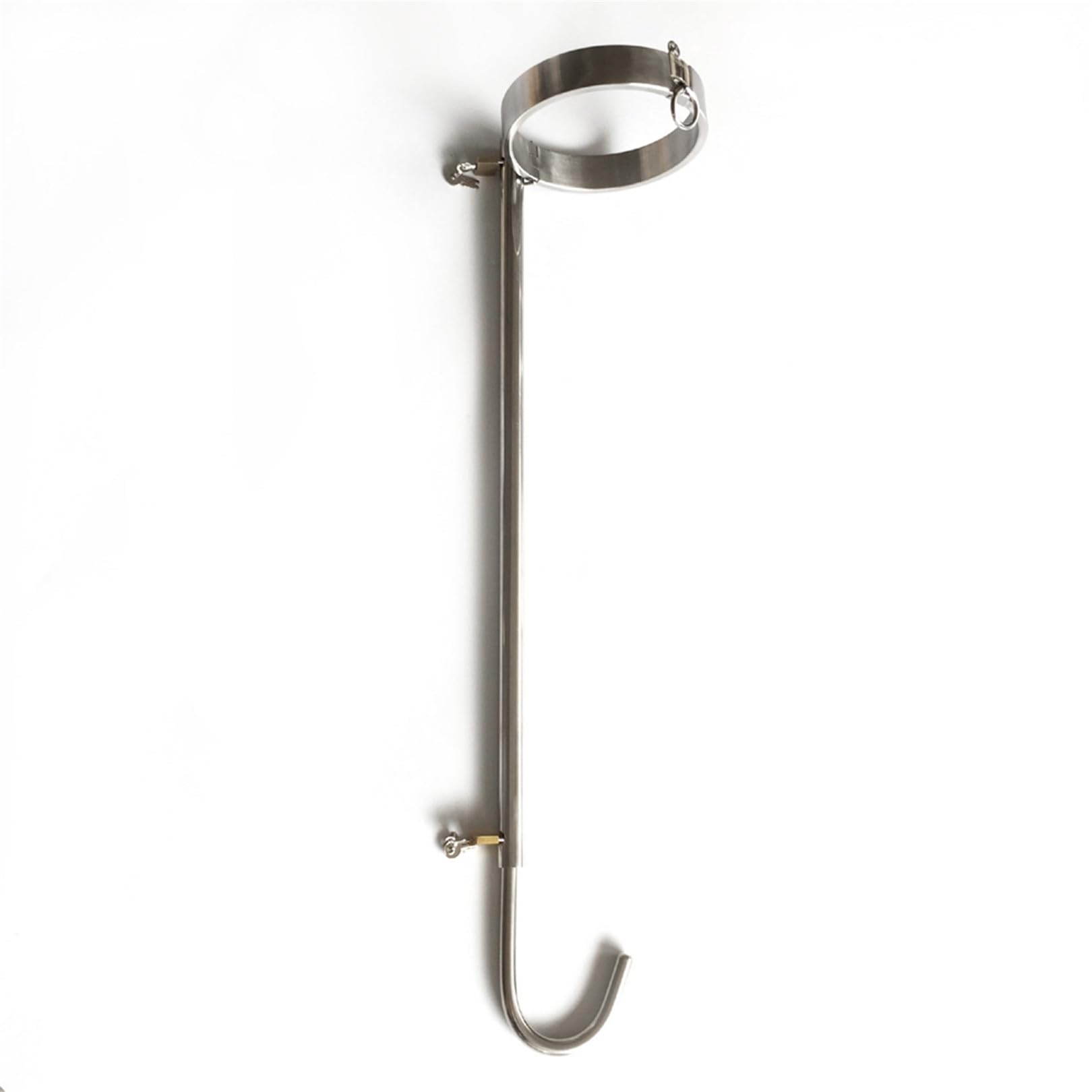 Set bondage BDSM in acciaio inossidabile - collare chiudibile con plug anale, gancio for culo e restrizioni regolabili for divertimento sessuale e giochi sessuali SM for coppie(Frauen)