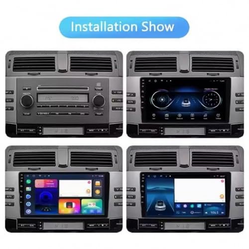 Radio Coche 2 DIN Toyota Mark 2004-2009 con Bluetooth manos libres y Mirror Link 2