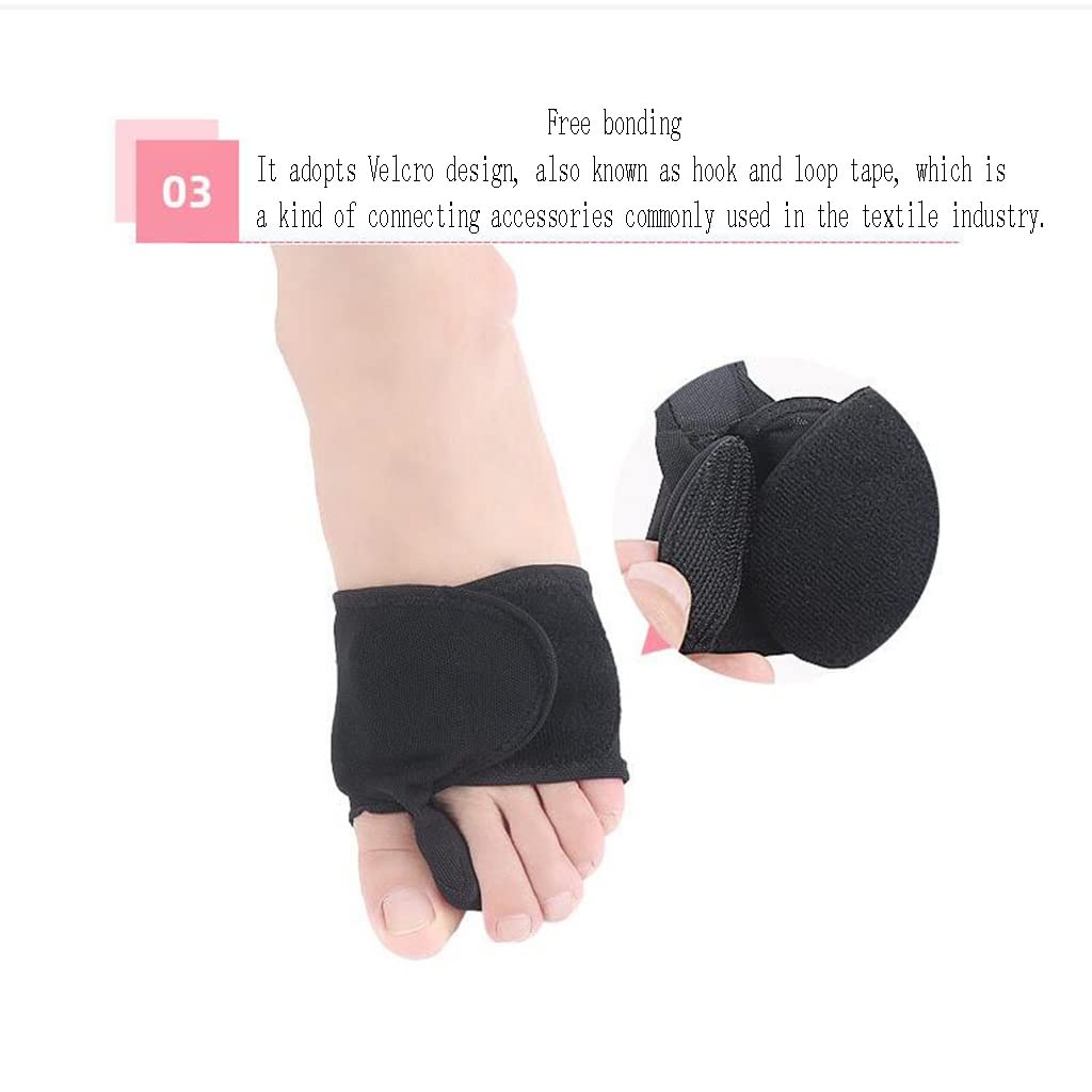 Protector de pie en valgo para Pulgar, Cuidado del antepié, separación del Dedo del pie, Protector médico Separador de Dedos, ajustador de juanete, Protector Hallux