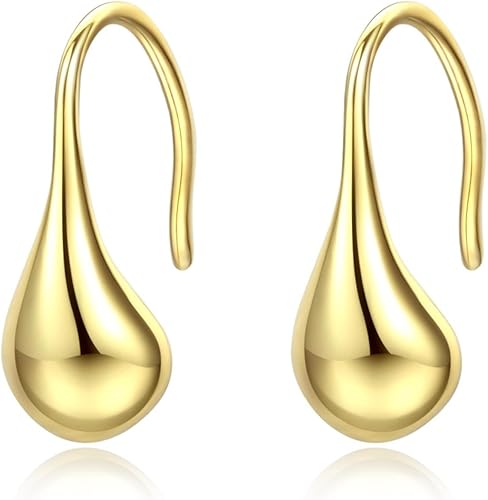 Miniatura 4 de OUXi Hoop Huggies Earrings 18K Gold Plated, Rainbow Cubic Zirconia S925 Sterling Earring for Women Jewelry Trendy, Christmas Birthday Wedding
