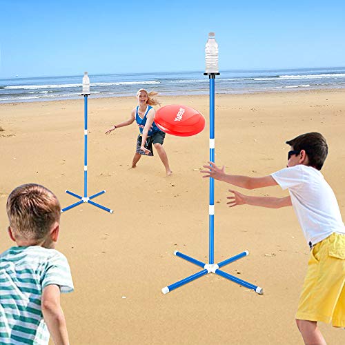 YEEBAY Outdoor Game Set - Lawn Games Yard Games - New Fun Disc Toss Game for Family Adult & Kids, Play at Beach, Grass, Sand, Concrete - Thumbnail 2