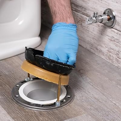 Oatey 31190 Heavy Duty Wax Bowl Ring, 3 or 4 waste lines