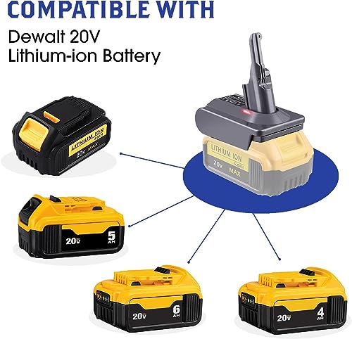 Batería convertida de 22.2 V y 3000 mAh de alta capacidad para modelos SDC34 y DC44 3