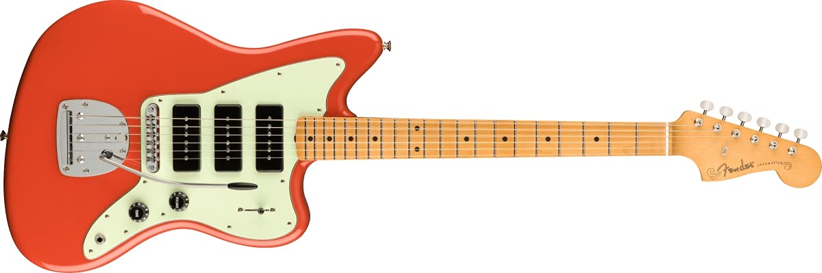 Amazon | Fender/Noventa Jazzmaster Maple Fingerboard Fiesta Red