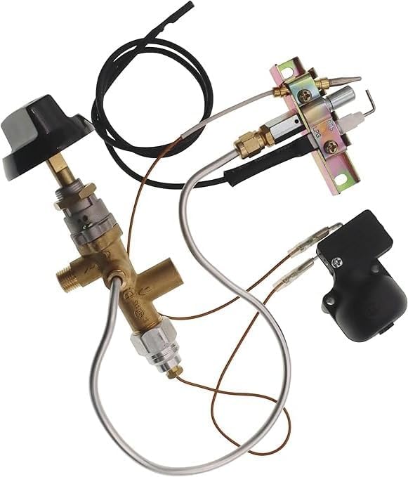 Heater Valve Kit Propane Fire Pit Main Control Brass Safety Valve Kit