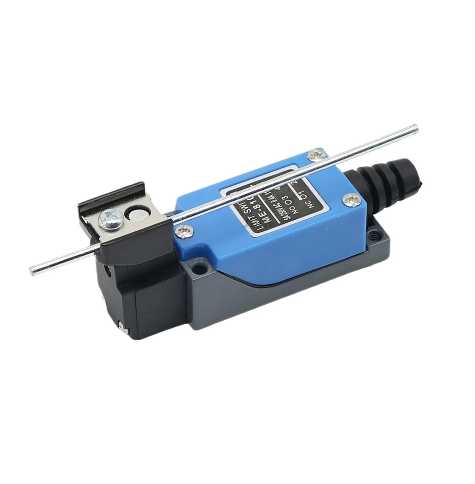 ME-8107 Chwilowy wyłącznik krańcowy obrotowy regulowany wahacz dźwigni rolkowej AC 250 V 5 A 1 szt