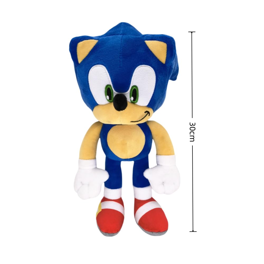 TONGMAN 30CM The Hedgehog Plushies, Cute Stuffed Animal Toys, The Movie Plush Figure Collection - Image 2