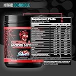 Gorilla Mode Nitric Upgraded Stimulant Free Pre-Workout – Best Tasting and Most Effective Stimulant Free Pre-Workout/Massive Pumps · Vasodilation · Power / 768 Grams (Bombsicle) - Image 2