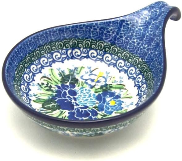 Polish Pottery Spoon/Ladle Rest - Unikat Signature - U5138