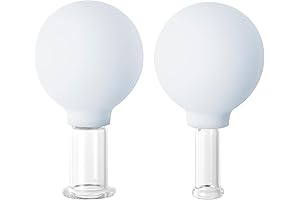 Zoe Ayla Facial Cupping Set [2 pcs] - Enhances Complexion | Sculpting Cupping Kit