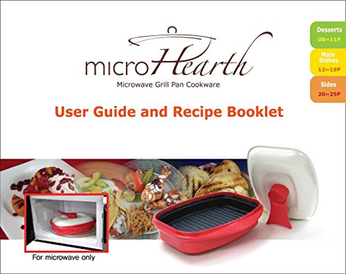 Microhearth Grill Pan For Microwave Cooking, Red #TOP5