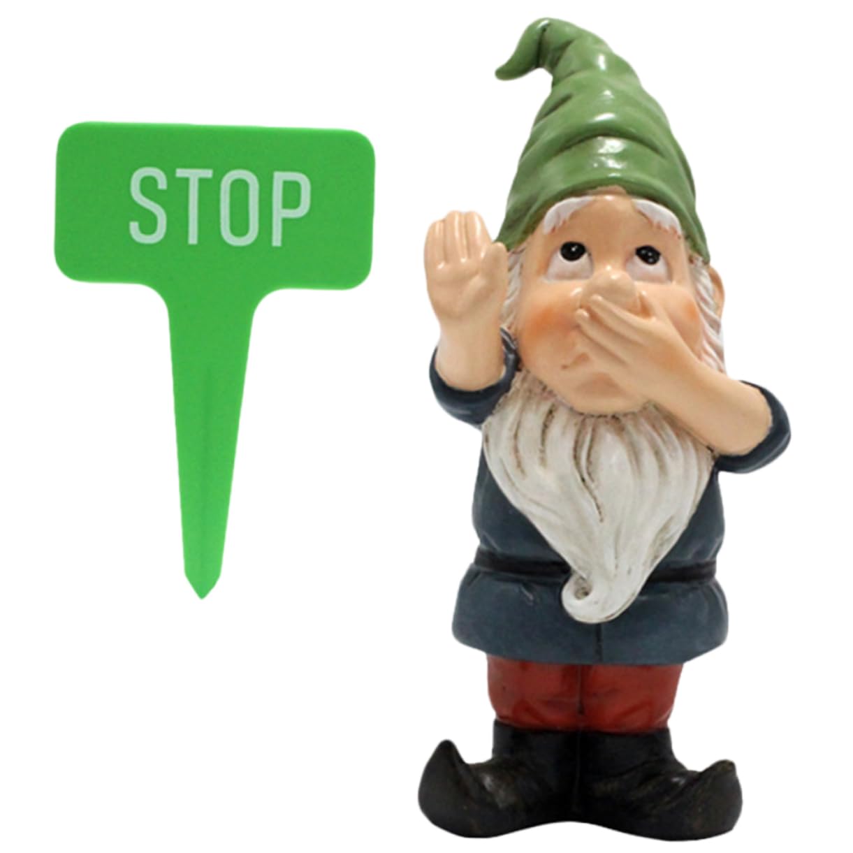 ibasenice 4 Sätze Figurine Lustige Deko für Garten Skulptur Detailreiche Statue für Außenbereich Einzigartiges für Gartenliebhaber