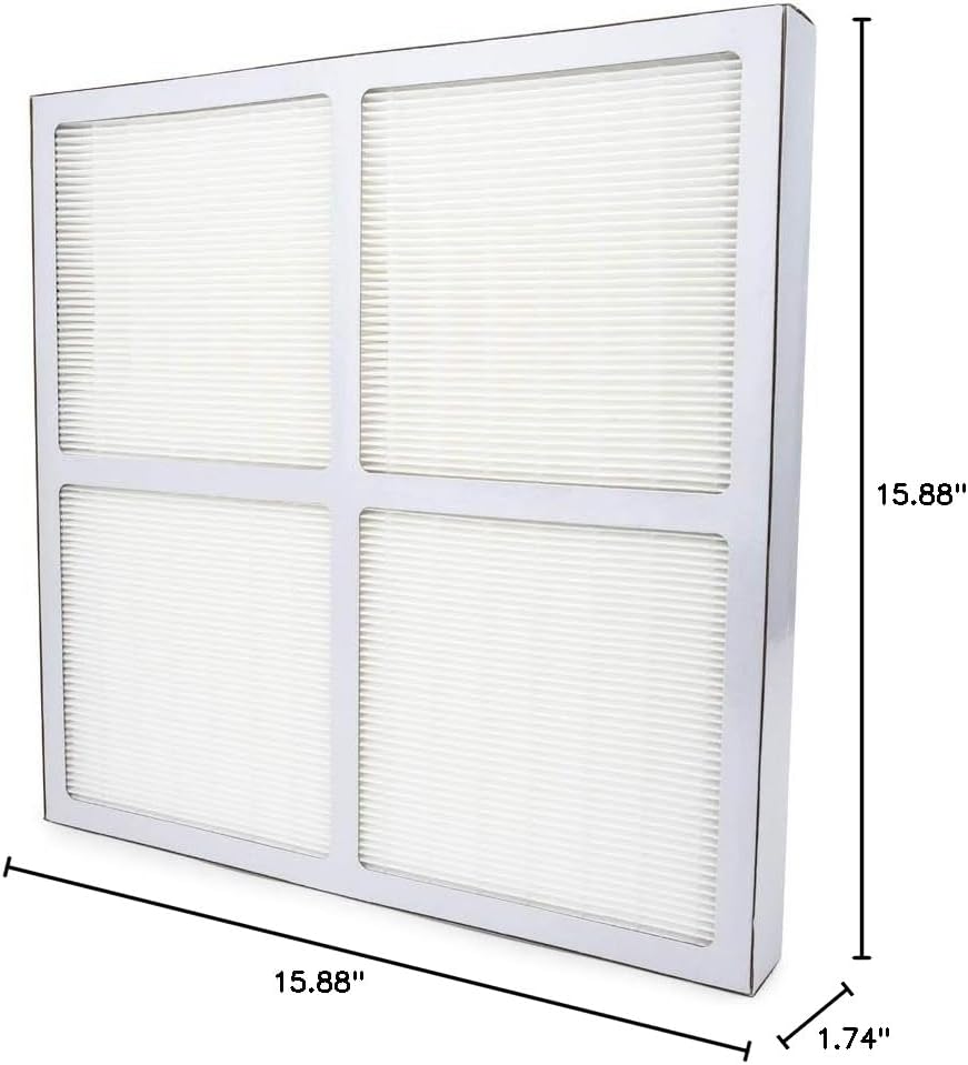 AIRx Filters Replacement HEPA Filter for Fantech DM3000P/CM3000, 2-Pack