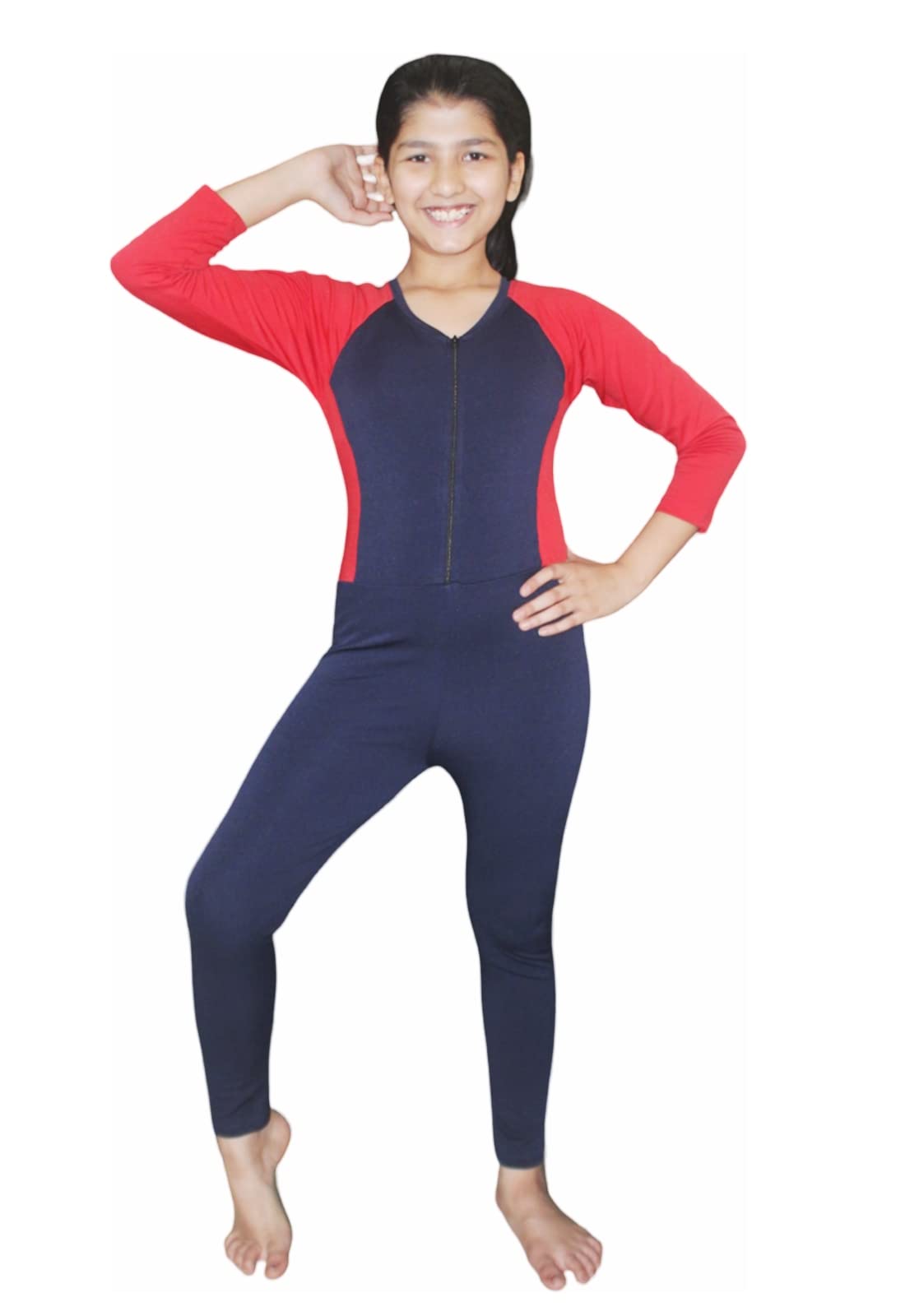 Aqua Holic Girls Costume for Gymnastics, Dance, Acrobatics, Swimming & Skating-image-16