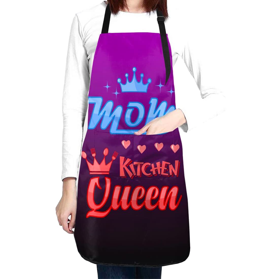 Adjustable Chef Aprons for Kitchen, Cooking, BBQ & Grill