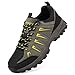 HaloTeam Scarpe da Escursionismo Uomo All'aperto Arrampicata Sportive Antiscivolo Calzature da Passeggio Traspiranti Trekking Sneakers,Verde Militare,EU 42