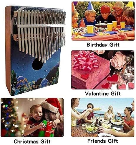 Générique Mini Doigt Kalimba Pouce Piano Kalimba 17 Touches Pouce Piano avec Ton Marteau Main en Bois Doigt Piano Cadeau… - Les Beatles, Paul McCartney, John Lennon, RIngo Starr, George Harrison Générique Mini Doigt Kalimba Pouce Piano Kalimba 17 Touches Pouce Piano avec Ton Marteau Main en Bois Doigt Piano Cadeau… – Image 5