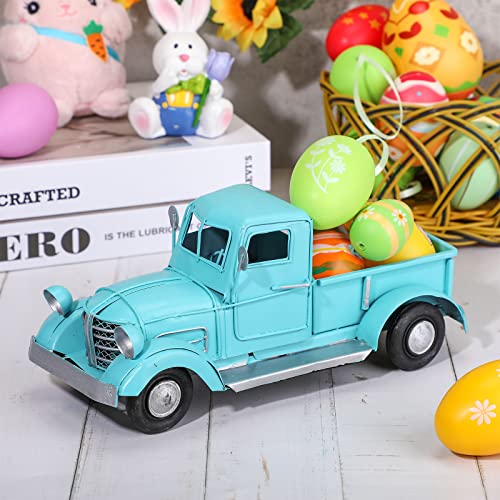 Chivao-1-Pcs-Easter-Vintage-Truck-Decor-Vintage-Farmhouse-Truck-Spring-Handmade-Easter-Decorations-for-Home-Table-Kitchen-Blue