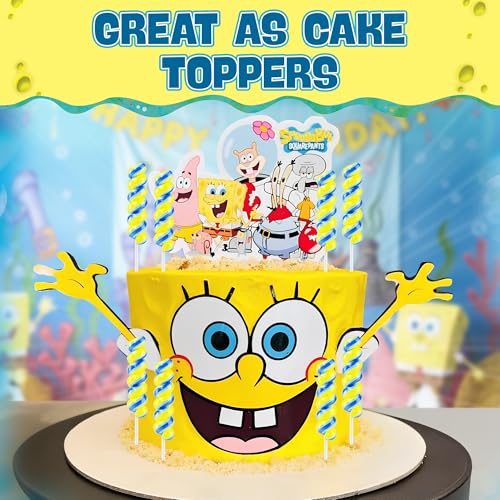 Image of Spongebob Lollipops Swirl 20pk- Spongebob Candy For Spongebob Party Favors