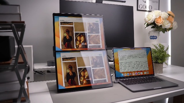 Amazon.com: EHOMEWEI X2 Foldable Dual Touchscreen Portable Monitor