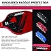 Pickleball Paddle Edge Guard Tape - Protect and Enhance Your Pickleball Paddle with Court Tape,4pcs Pickleball Edge Guard Tape,20/23/26mm Width Protective Tapes (2 black + 2 ivory white, Width 26mm)