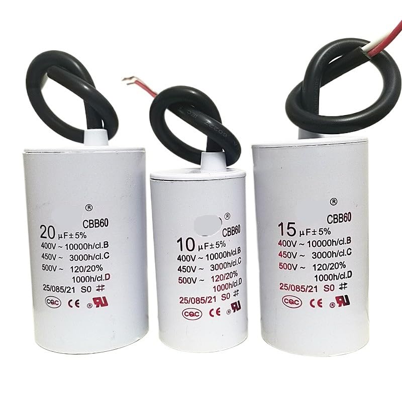 REIUAFWYGV 1 stück CBB60 anlaufkondensator tauchpumpe elektronischer Starter Waschmaschine kondensator 450 V 2 uf