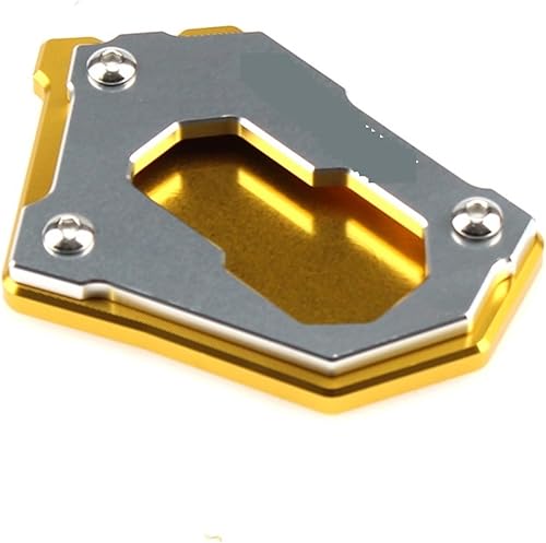 RONGQI LNNRYP Motorcycle CNC Kickstand Foot Side Stand Extension Pad Support Plate Enlarge Compatible with BMW F850GS F750GS F850 F750 GS F 750 GS F