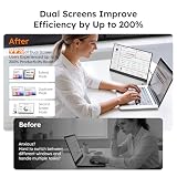 15.6" Portable Monitor with Stand FHD 1080P IPS Travel Monitor