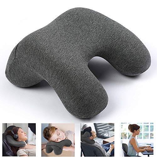Wote Travel Pillow for Airplanes Memory Foam Neck Pillow Support for Traveling On