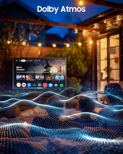 Image of SYLVOX Outdoor TV, 65-Inch Waterproof Smart TV, 2000 nits Full Sun TV, 4K, Dolby Atmos, HDR10, Weatherproof Television with Voice Assistant Remote (Pool Pro 3.0, Model)