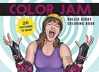 Color Jam Roller Derby Coloring Book 1943316112 Book Cover