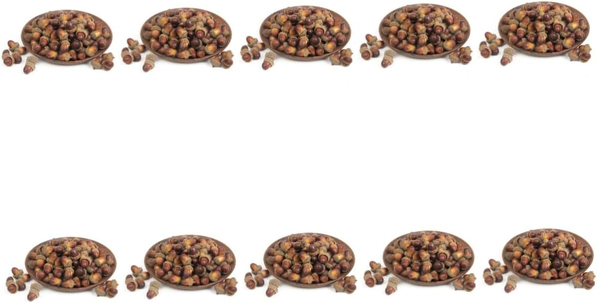 Alipis 600 Pcs Decor Acorns f Moss for Wreath Making Christmas Scene Props Fall Bowl Filler Craft Acorns Fake Simulation Acorns Mistletoe Vase Artificial Acorns Pine Cones Gourd, mediumx10pcs