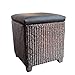 Produktbild Osmanische Rattan Ottoman Mit Lagerung Hassocks Und Osmanen Fuß Rest Pouf Ottoman Fuß Hocker Würfel Dekoration Möbel Ottoman-a