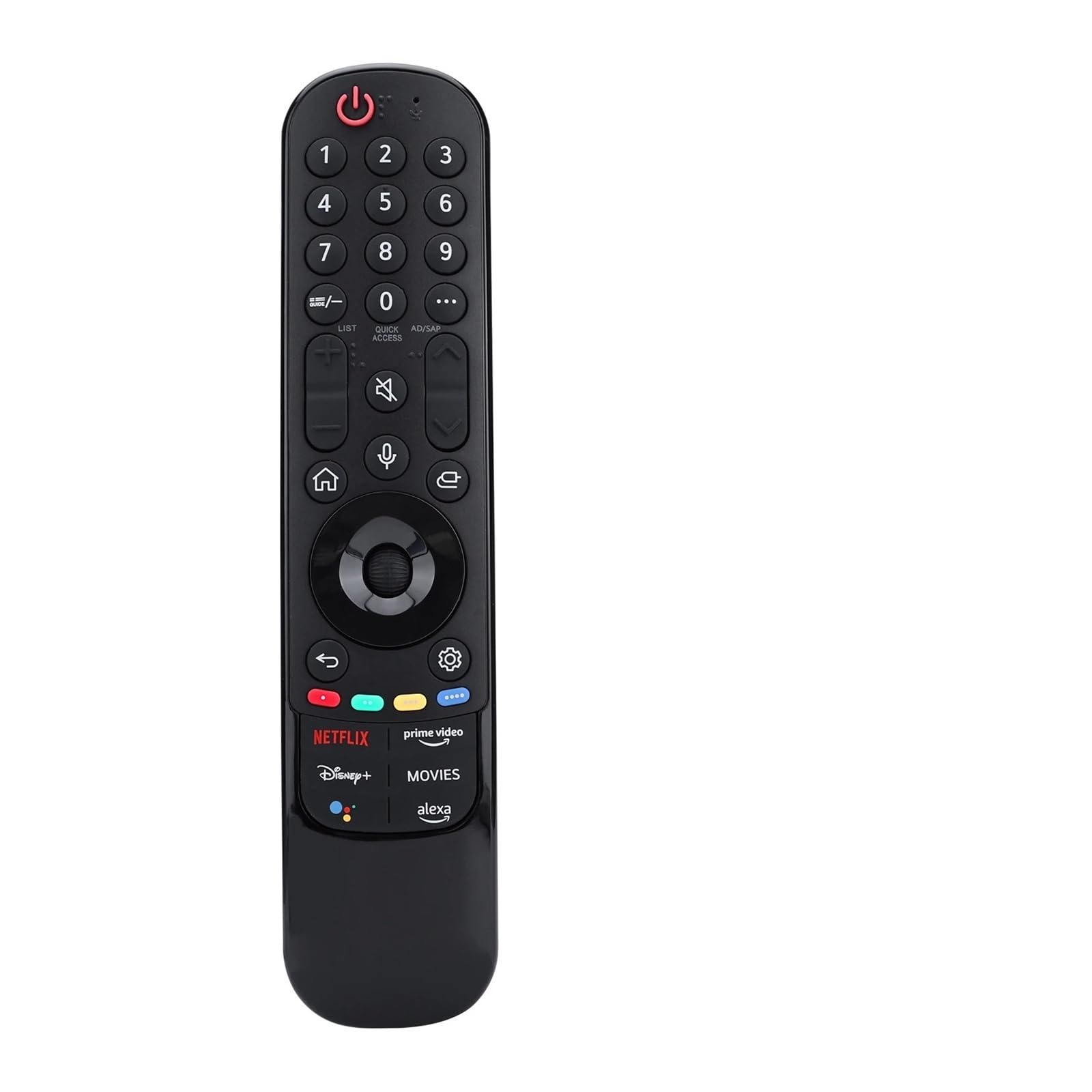 Magiczny pilot zdalnego sterowania do LG Smart TV pilot zdalnego sterowania ze wskaźnikiem i funkcją głosową kompatybilny z LG 2021/2022/2023/2024