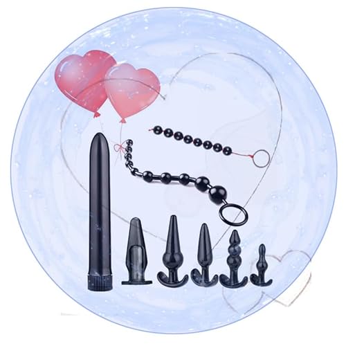 Black Multi-Functional Stretch Trainer, 8-Piece Set, All-Scenario Sports Model +Y22