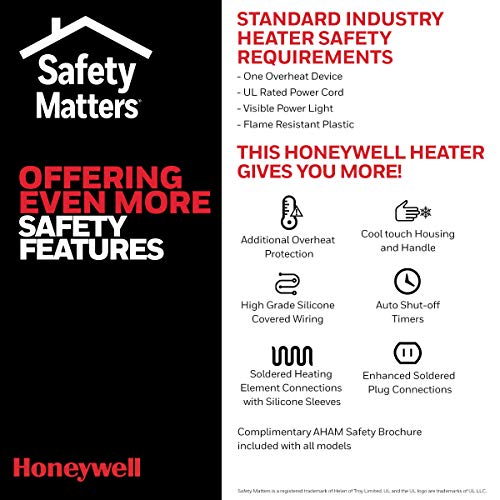 Honeywell Home Versaheat Digital Two Position Heater, White #TOP4