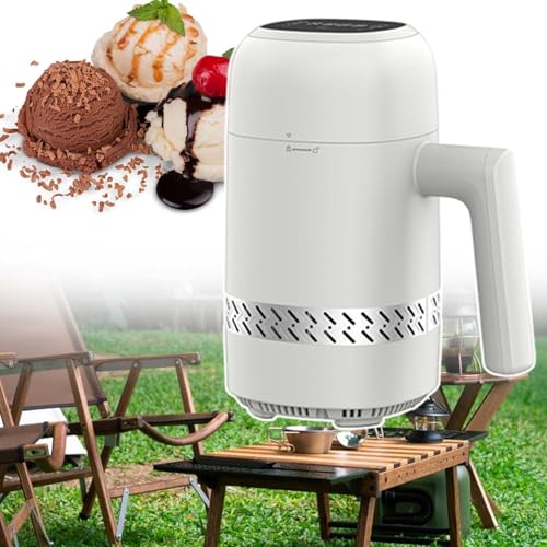 HCAUYNN Heladera Inteligente, con Capacidad De 300 Ml, RefrigeracióN con Pantalla Led Y Termo, Sin PrecongelacióN, para Interior Y Exterior.