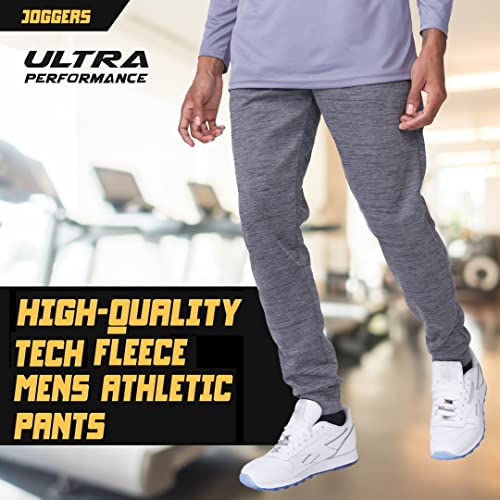 Ultra Performance 3 Pack Joggers For Men, Mens Athletic Sweatpants With Pockets For Men #TOP2