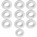 Wonderlamp Classic W-E000109 Pack de Focos Empotrables Redondos con Portalámparas GU10, Blanco,...
