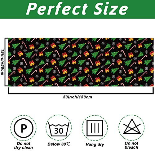 Christmas Sheer Scarf Soft Light Weight Women Scarves Sheer Infinity Holiday Scarf Gifts for Your Mom, Sister, Friend2