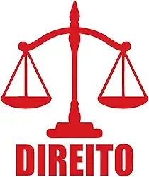 Adesivo Profissão Direito para Estudantes e Advogados Ideal para notebook carro portas vidros Paredes vários tamanhos (VERMELHO, 10,5x12,5cm)