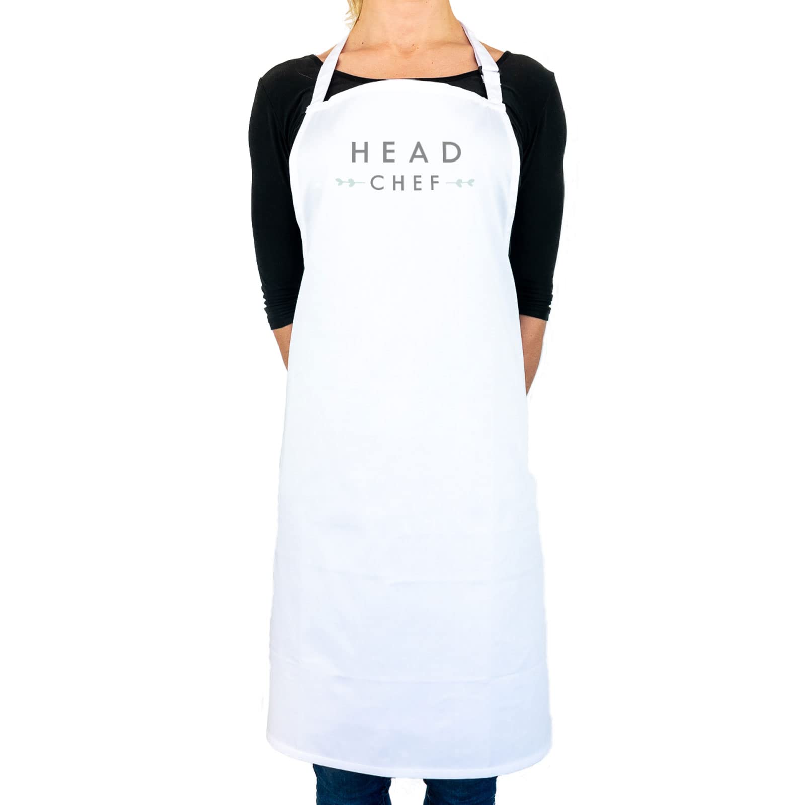 Stickerscape White Head Chef Apron (Adult) - Apron