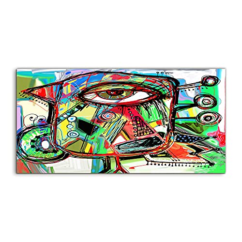 Décoration murale salon image sur verre 140x70cm sans usure