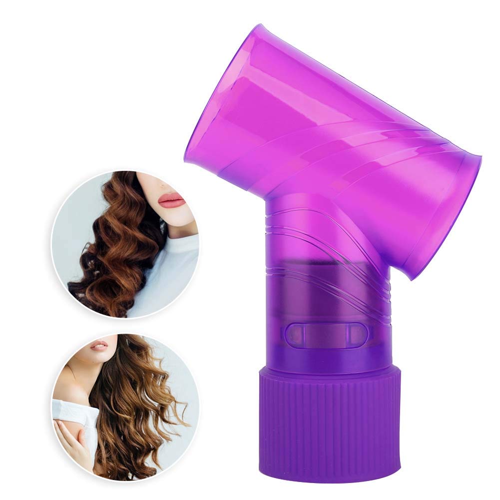 Difusor de pelo de viento, 360 giratorio Spinincurl secador de pelo difusor rizado tornado rizador de pelo secador de pelo, accesorio de peluquería () 8