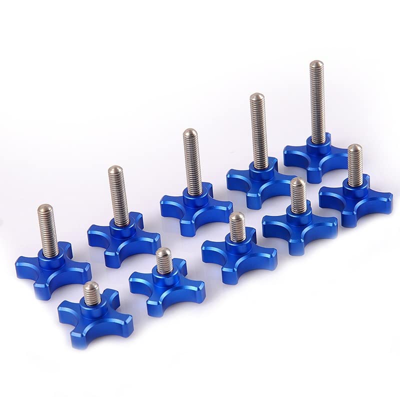 Tornillos de mariposa M8 de acero inoxidable M8x25mm para soporte y accesorios de telescopio 5