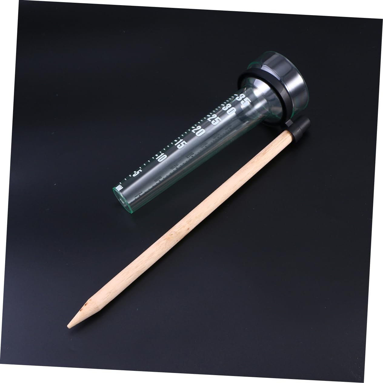 Windrichtungsmesser Regenmesser Außenthermometer 2 Stück Kunststoff