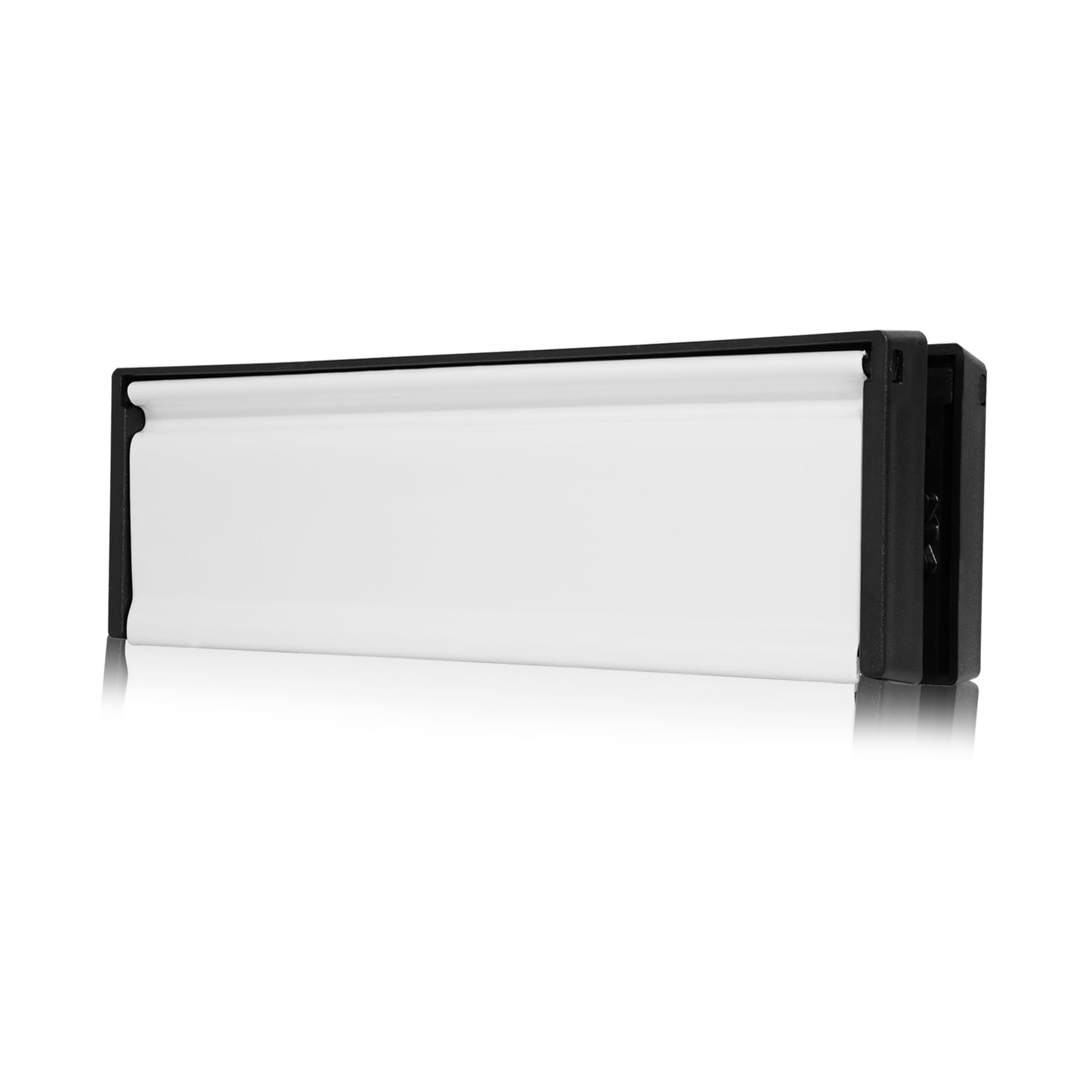 UAP Limited Uap Framemaster 12" White Aluminium Letterbox For Wooden Composite And Upvc Doors 20 To 40mm from B&Q